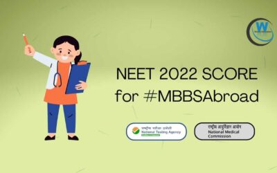 What NEET score is required to study MBBS abroad in 2022?