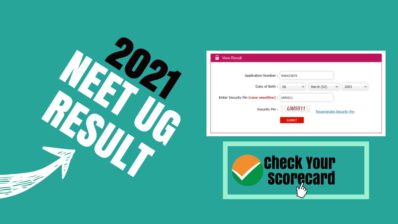 Check NEET 2021 scorecard official