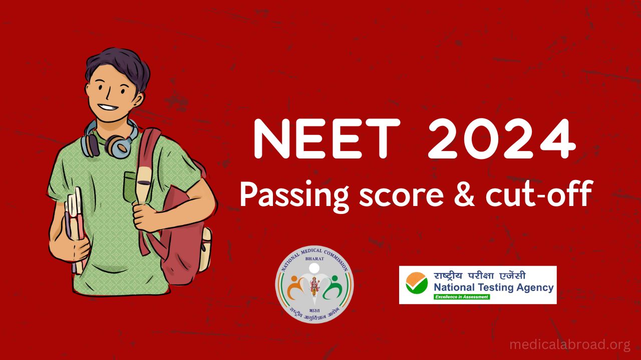 NEET 2024 Passing score & cut-off for MBBS admission in abroad