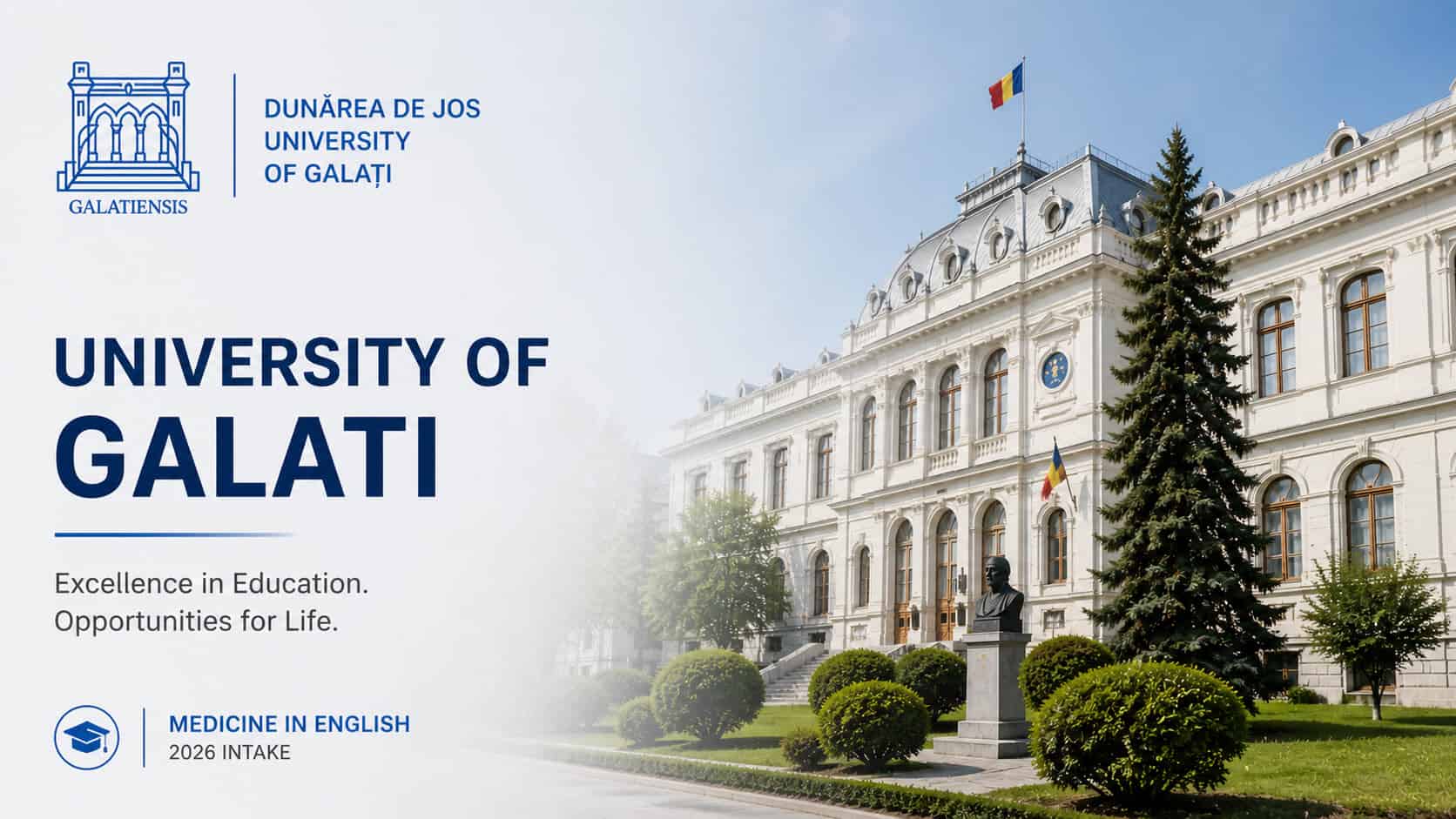 University of Galati 2026 admissions and fee details